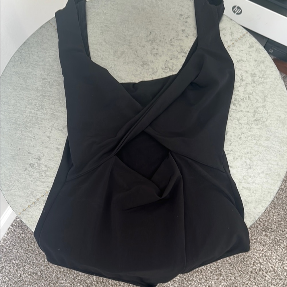 Chic Black Sleeveless Top